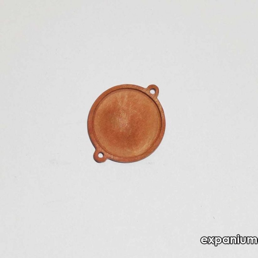 Lůžko na zalévání pryskyřicí kulaté, náramkové - švestka - Velikost: 32 mm